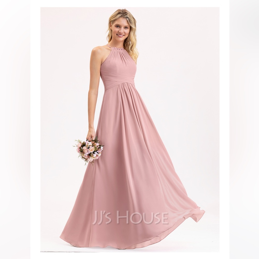 Blush Pink Bridesmaid/Formal Dress